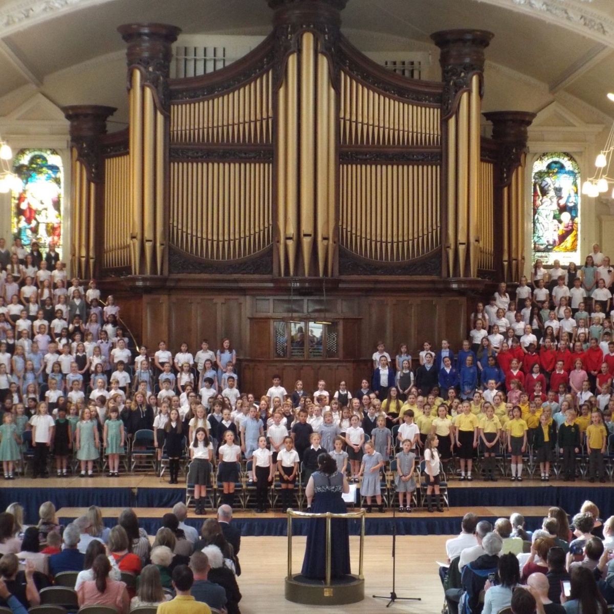 Burton Joyce Primary School - Choir at the Albert Hall